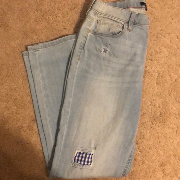 Tommy Hilfiger Patchwork Mom Jeans - Picture 2 of 7